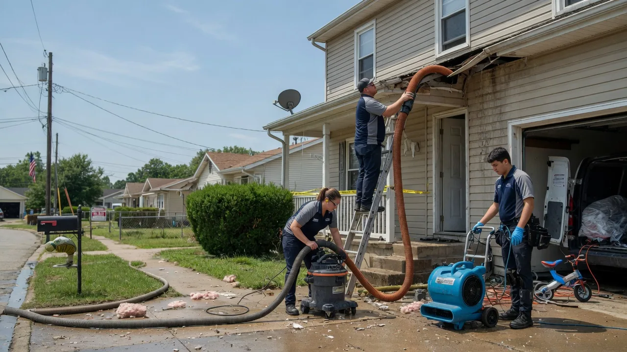 Water Damage Restoration in Belmont, LA near me